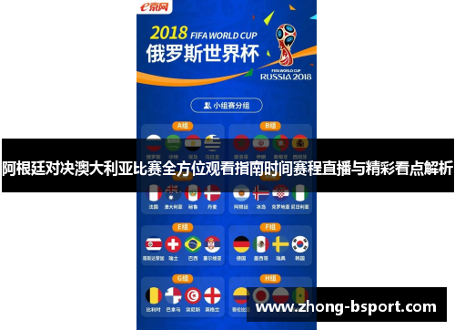 阿根廷对决澳大利亚比赛全方位观看指南时间赛程直播与精彩看点解析